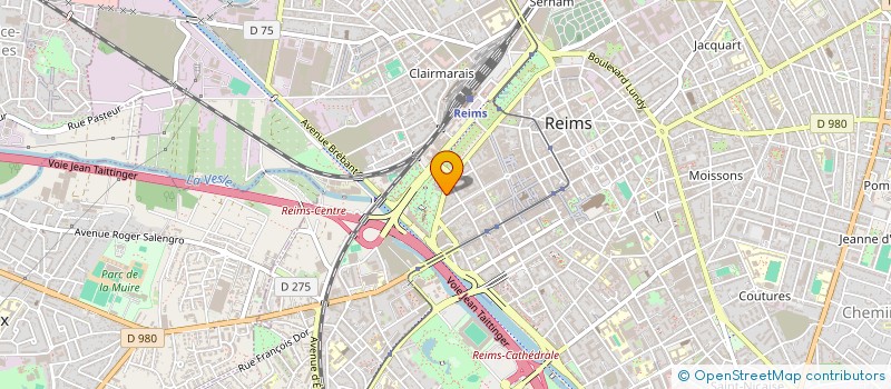 localisation de l'entreprise MADAME RAPHAELE ENJARY  REIMS