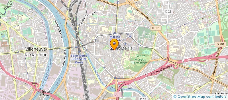 localisation de l'entreprise MADAME RAPHAELE HELIOT à SAINT-DENIS