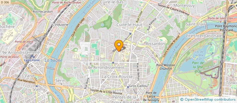 localisation de l'entreprise MADAME RAPHAELE LENNOZ à LYON 4EME