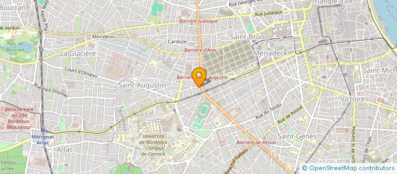 localisation de l'entreprise MADAME RAPHAELE PAIROUX à BORDEAUX