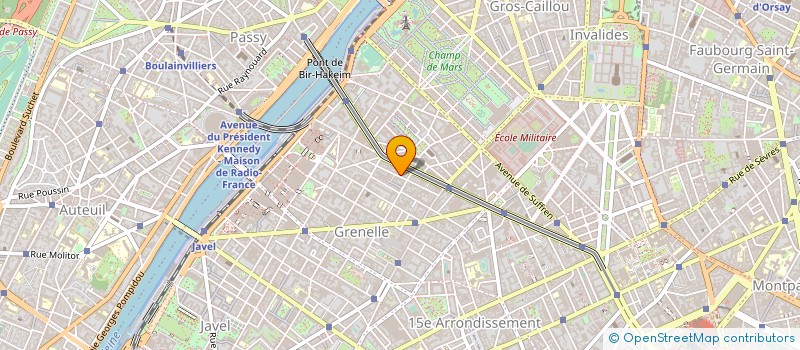 localisation de l'entreprise MADAME RAPHAELE PATOUT  PARIS