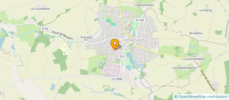 localisation de l'entreprise MADAME RAPHAELE PIART à VENANSAULT