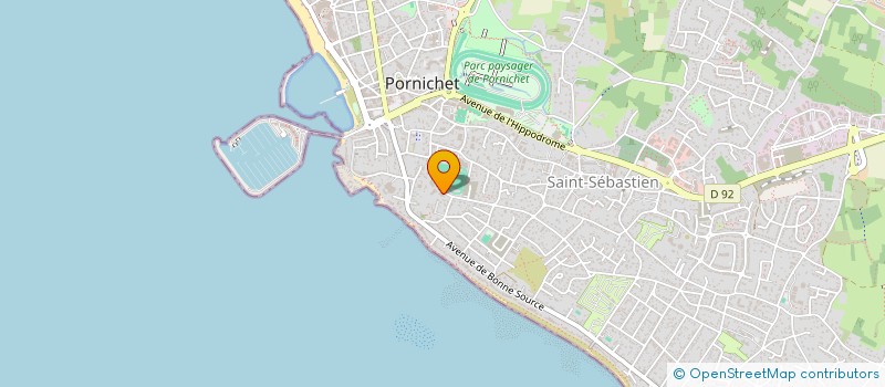 localisation de l'entreprise MADAME RAPHAELE SPINDLER  PORNICHET