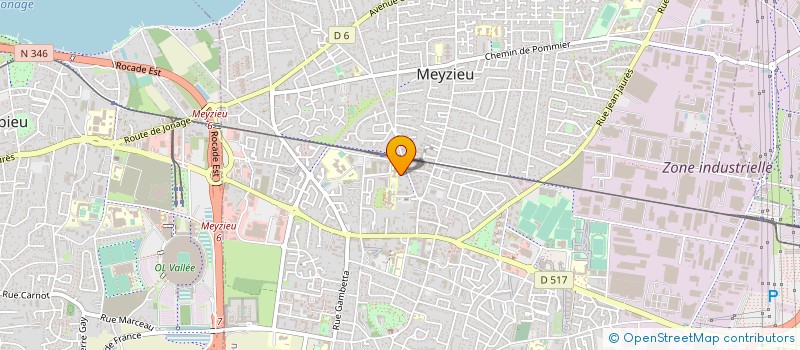 localisation de l'entreprise MADAME RAPHAELE TAVERNIER  MEYZIEU