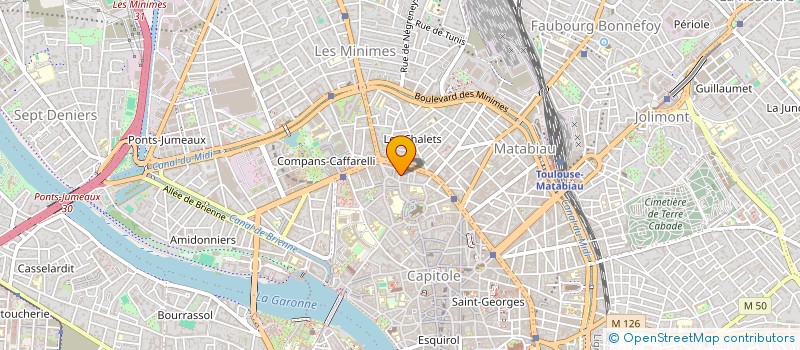 localisation de l'entreprise MADAME RAPHAELINE RATOVOSON à TOULOUSE