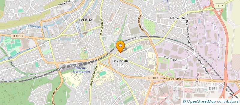 localisation de l'entreprise MADAME RAPHAELLA BIANAY  EVREUX