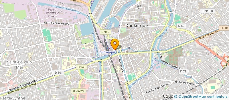 localisation de l'entreprise MADAME RAPHAELLA ROEYE à DUNKERQUE