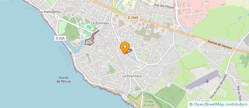 localisation de l'entreprise MADAME RAPHAELLE AUCLERT à LES SABLES D'OLONNE