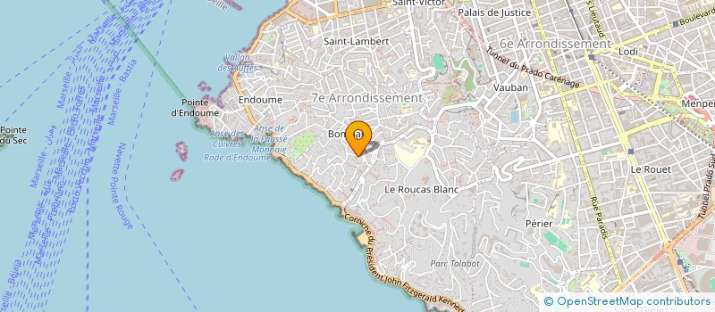 localisation de l'entreprise MADAME RAPHAELLE BARBET  MARSEILLE