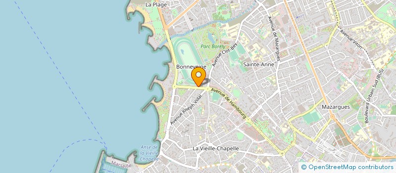 localisation de l'entreprise MADAME RAPHAELLE BEHAR à MARSEILLE