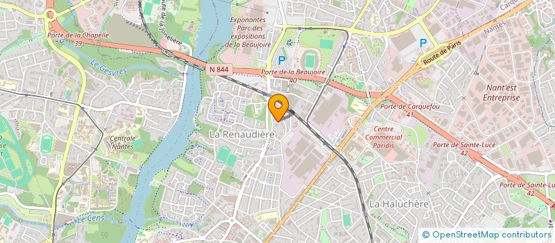 localisation de l'entreprise MADAME RAPHAELLE BIGOT  NANTES