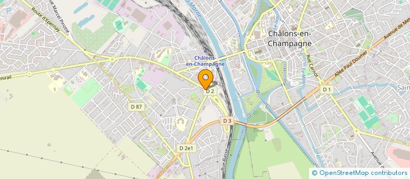 localisation de l'entreprise MADAME RAPHAELLE BLOT  CHALONS-EN-CHAMPAGNE