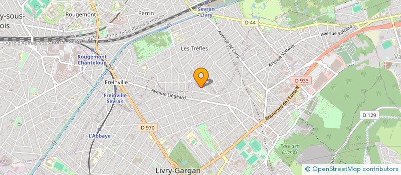 localisation de l'entreprise MADAME RAPHAELLE BOUA  LIVRY-GARGAN