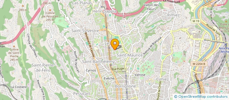 localisation de l'entreprise MADAME RAPHAELLE BOURG  NICE