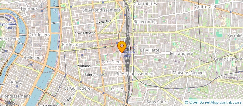 localisation de l'entreprise MADAME RAPHAELLE CHARLUET  LYON