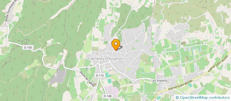 localisation de l'entreprise MADAME RAPHAELLE CHEVRIER COHEN  CABRIERES-D'AVIGNON