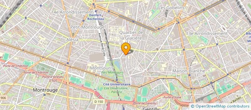 localisation de l'entreprise MADAME RAPHAELLE DREYFUS  PARIS