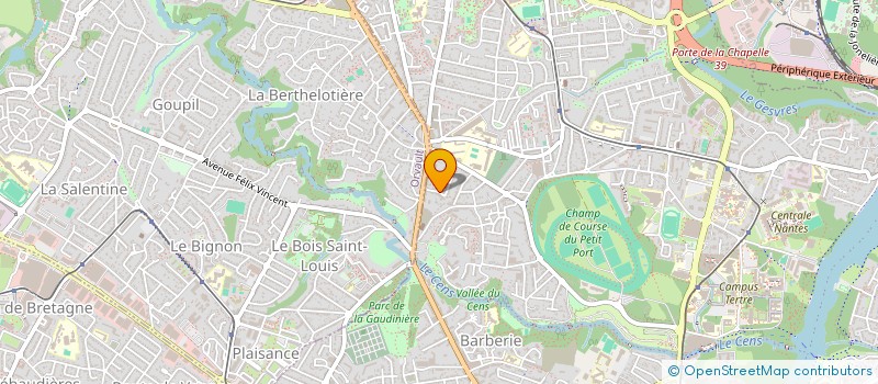 localisation de l'entreprise MADAME RAPHAELLE DUBOIS  NANTES
