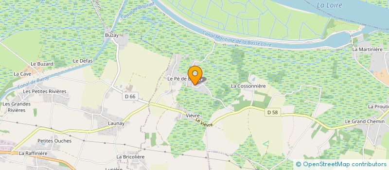 localisation de l'entreprise MADAME RAPHAELLE DUQUESNOY à LE PELLERIN