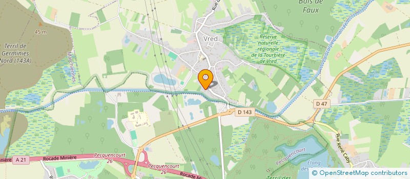 localisation de l'entreprise MADAME RAPHAELLE GALLEA  VRED