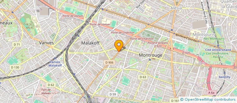 localisation de l'entreprise MADAME RAPHAELLE GAUZY  YERRES