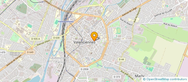 localisation de l'entreprise MADAME RAPHAELLE GILLE à VALENCIENNES