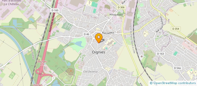 localisation de l'entreprise MADAME RAPHAELLE GNILKA  OIGNIES