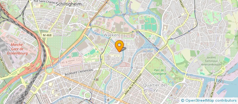 localisation de l'entreprise MADAME RAPHAELLE HAEGEL à STRASBOURG