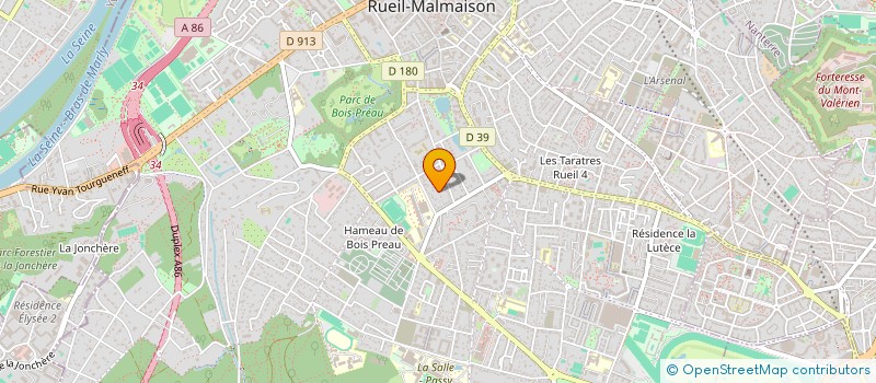 localisation de l'entreprise MADAME RAPHAELLE HANNEZO à RUEIL-MALMAISON