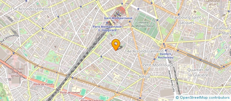 localisation de l'entreprise MADAME RAPHAELLE HUBIN  PARIS