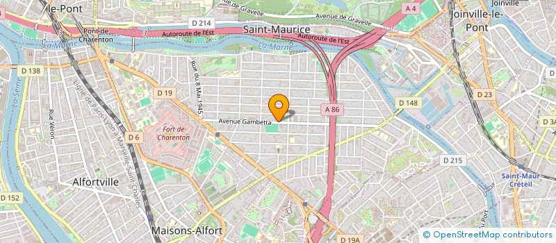 localisation de l'entreprise MADAME RAPHAELLE HUGUET à MAISONS-ALFORT