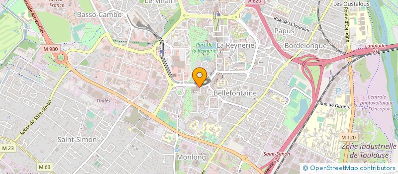 localisation de l'entreprise MADAME RAPHAELLE JOFFRAY à TOULOUSE