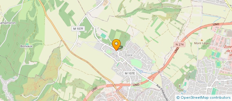 localisation de l'entreprise MADAME RAPHAELLE JOUFFROY  DAIX