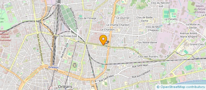 localisation de l'entreprise MADAME RAPHAELLE LANGELEZ à ORLEANS