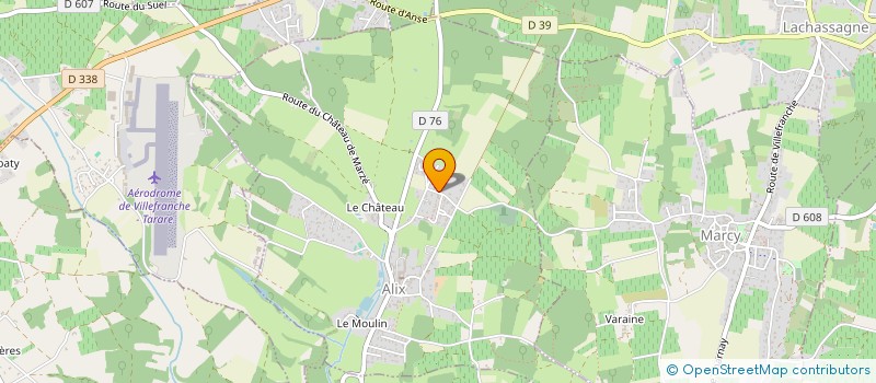 localisation de l'entreprise MADAME RAPHAELLE LAROCHE  ALIX