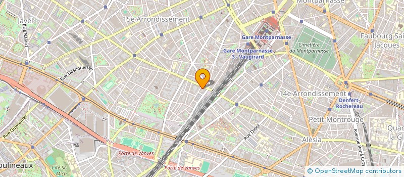 localisation de l'entreprise MADAME RAPHAELLE LEVIEUGE  TOURS