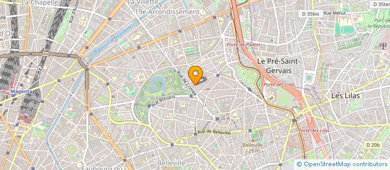 localisation de l'entreprise MADAME RAPHAELLE LYONNET  PARIS