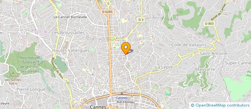 localisation de l'entreprise MADAME RAPHAELLE MASSE  CANNES