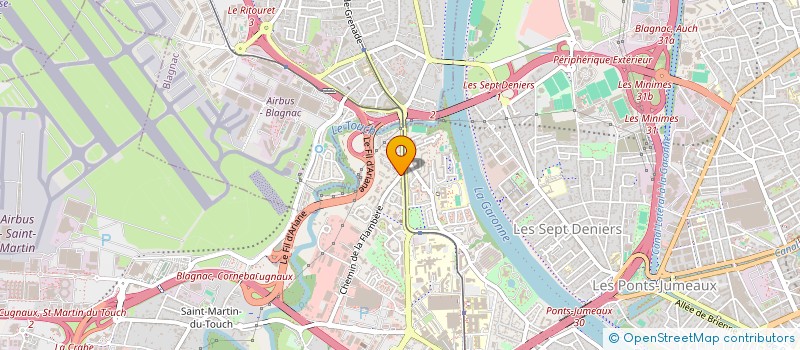 localisation de l'entreprise MADAME RAPHAELLE MAZENC à TOULOUSE