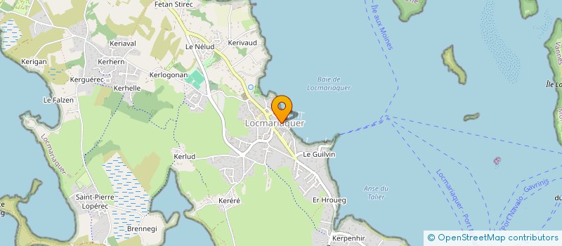 localisation de l'entreprise MADAME RAPHAELLE MOREL  LOCMARIAQUER