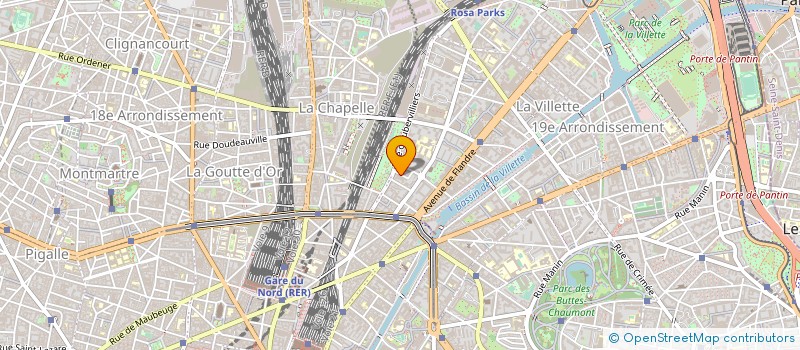 localisation de l'entreprise MADAME RAPHAELLE MOUSSET  PARIS