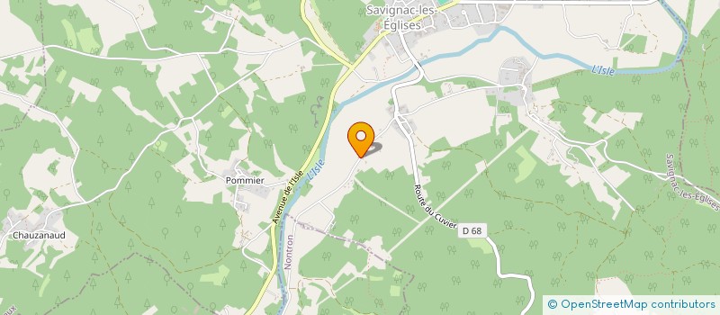 localisation de l'entreprise MADAME RAPHAELLE MUGNIER  COULAURES