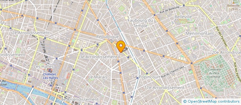 localisation de l'entreprise MADAME RAPHAELLE NAUDIN  PARIS