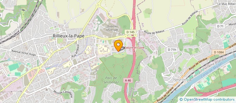 localisation de l'entreprise MADAME RAPHAELLE NEGRELLO  LYON