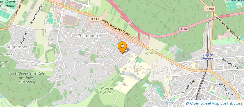 localisation de l'entreprise MADAME RAPHAELLE NEZ à CHAMBOURCY