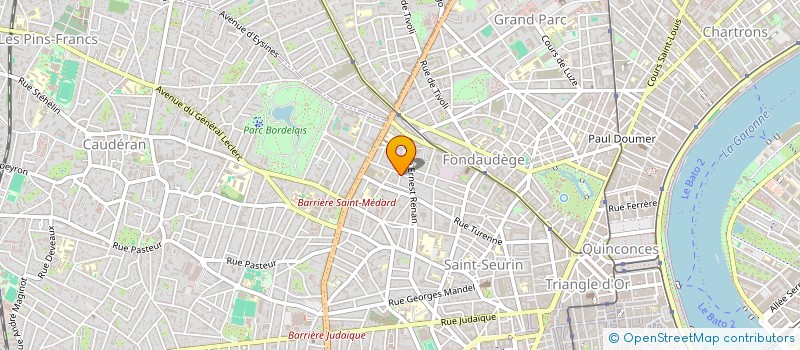 localisation de l'entreprise MADAME RAPHAELLE ORENBUCH  BORDEAUX