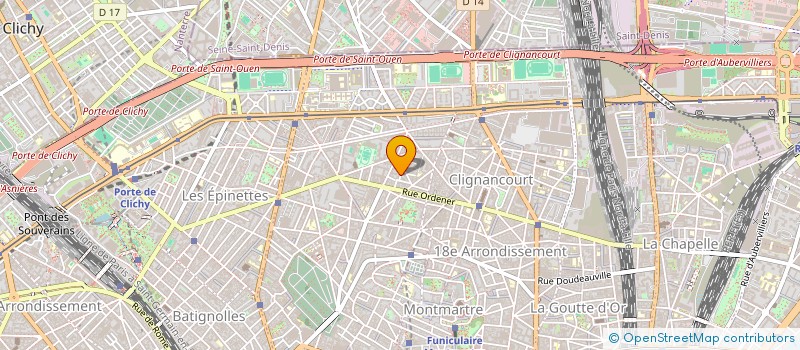 localisation de l'entreprise MADAME RAPHAELLE PACHE  PARIS