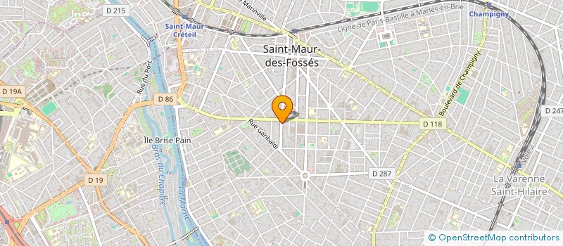 localisation de l'entreprise MADAME RAPHAELLE PERRAULT à SAINT-MAUR-DES-FOSSES
