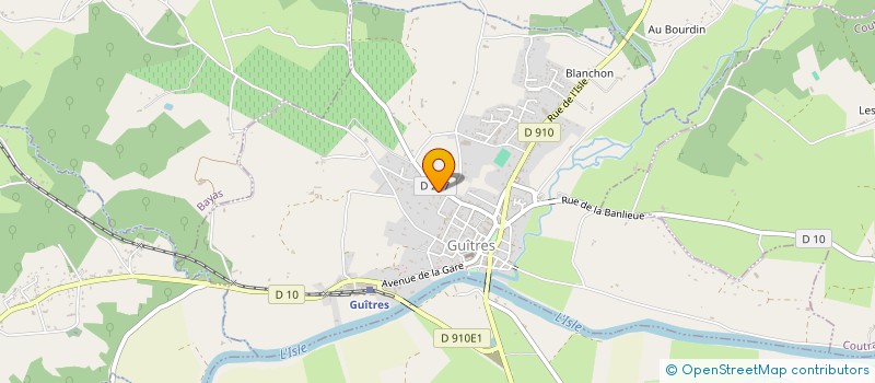 localisation de l'entreprise MADAME RAPHAELLE PINNA  GUITRES