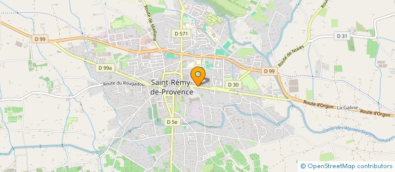 localisation de l'entreprise MADAME RAPHAELLE PLOMMET  SAINT-REMY-DE-PROVENCE